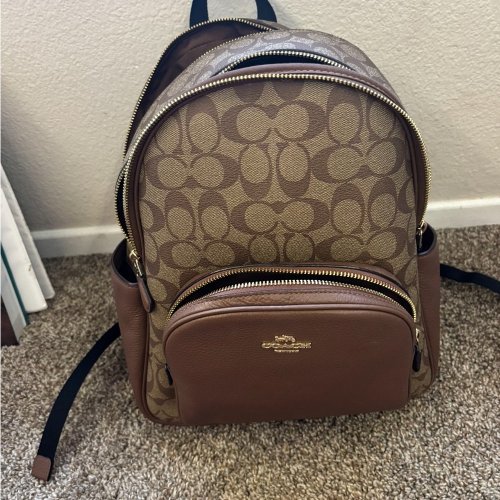 Coach Brown Backpack for Men